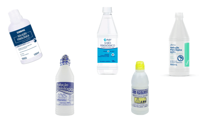 soro fisiológico o cabelo como usar