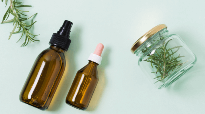 tônico de alecrim caseiro