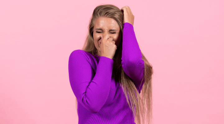 síndrome do cabelo fedido.